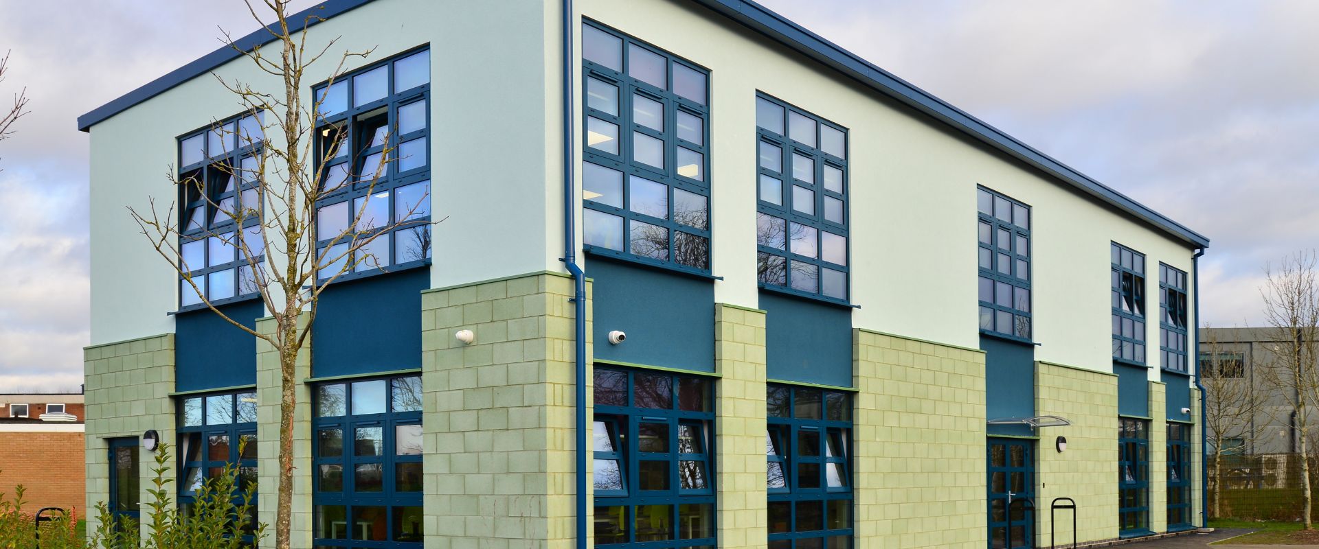 Gartree High School Modular Science Block Web Banner